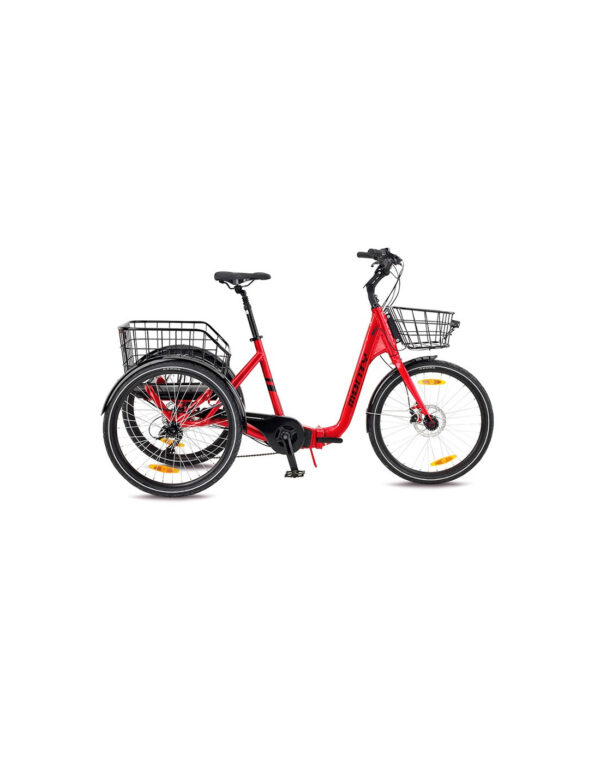 Bicicleta Elétrica de 3 Rodas Monty Rocket 24